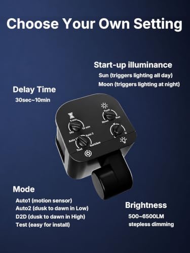 Motion Sensor Flood Lights for Outdoor