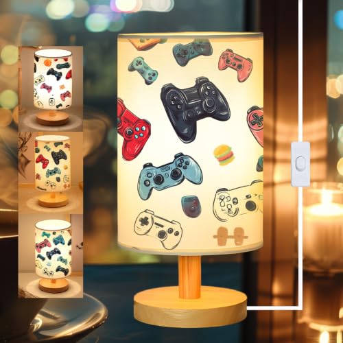 Video Game Table Lamp for Boys Room
