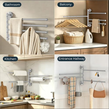 Swivel Towel Racks for Bathroom