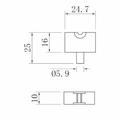 11 Pairs Hydraulic Crimper Dies Set for YQK (12-4/0 AWG DIE)