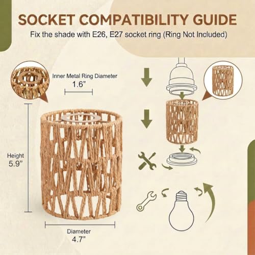 Rattan Lamp Shade