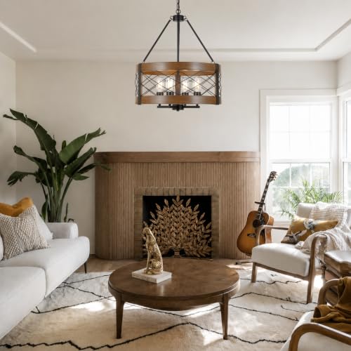 Farmhouse Chandelier for Dining Room