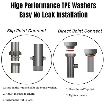 Double Bowl Kitchen Sink Drain Kit