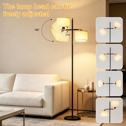 Black Floor Lamp for Living Room