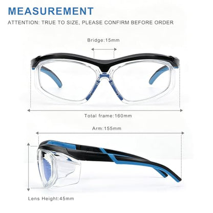 Scratch Resistant Safety Goggles Anti