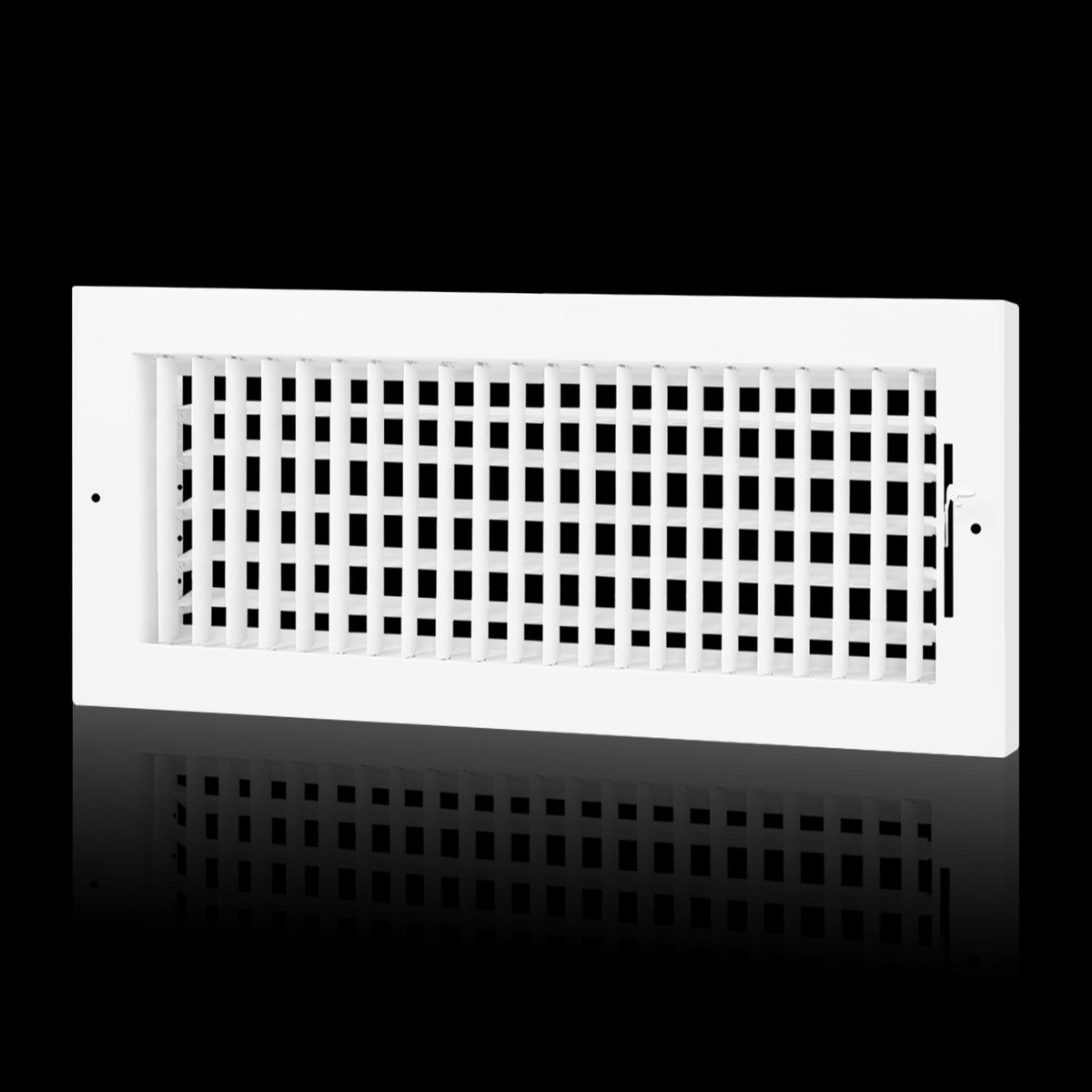 16x6 Adjustable Air Supply Grille Fit 16x6 Duct (16"Wx6"H)