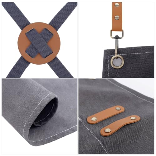 Canvas Tool Apron (Gray)