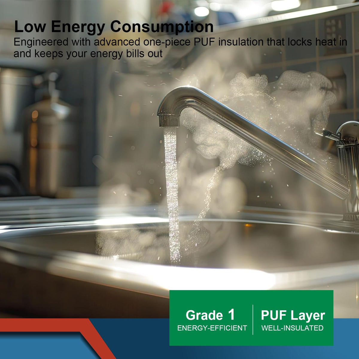 UTank 3.5 Gallons Under Sink Tank Water Heater 120V Plug In (3.5 Gallons)