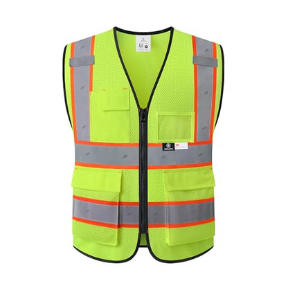 Safety Vest for Men Women Reflective Construction Vest