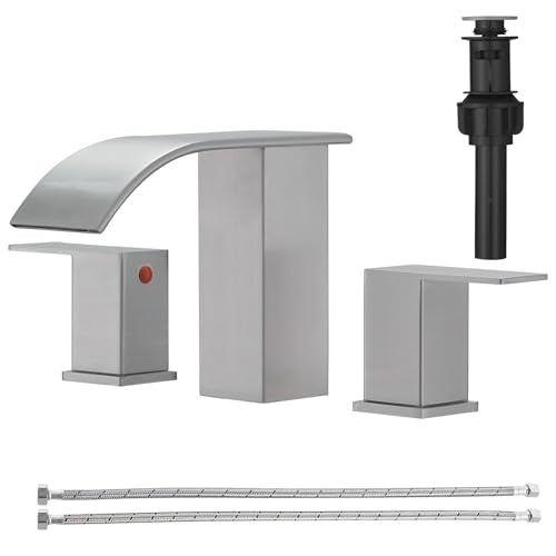 Bathroom Faucets Bathroom Sink Faucet 3 Hole with Drain