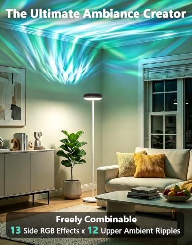 RGB Uplighter Floor Lamp with Remote Control