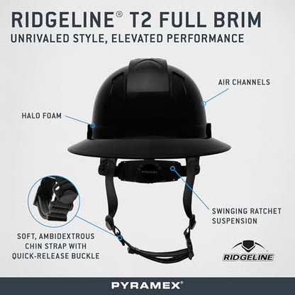 Ridgeline Type 2 Full Brim Hard Hat