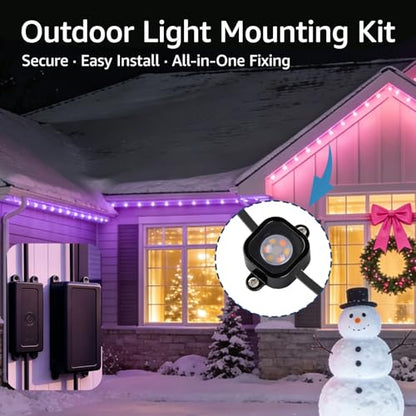 Light Mounting Clips Kit for Govee Pro H706 H806