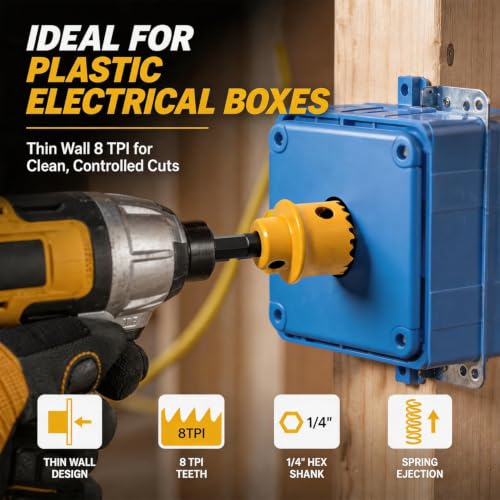 Impact Hole Saw Set