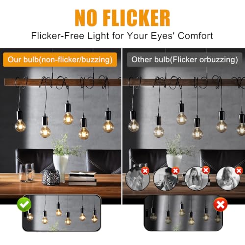 G16.5 40W Equal Ceiling LED E12 Candle Bulb Dimmable Warm White