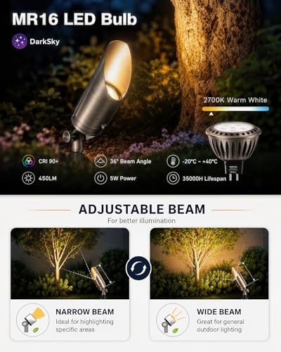 Solid Brass Low Voltage Landscape Lighting