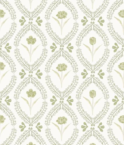 Peel and Stick Wallpaper Floral Wallpaper Leaf Contact Paper