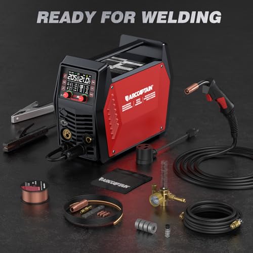 MIG205 Pro MIG Welder 205A 120V 240V 6
