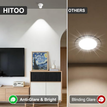 3CCT Gimbal Recessed Lights with J