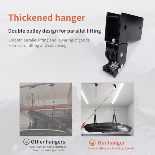 Upgrade Cargo Box Garage Pulley System123
