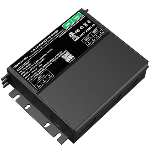 60W 12V Dimmable LED Driver Class 2
