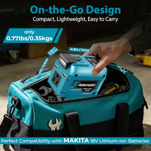 250W Power Inverter Compatible with Makita