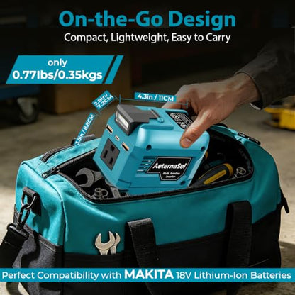 250W Power Inverter Compatible with Makita