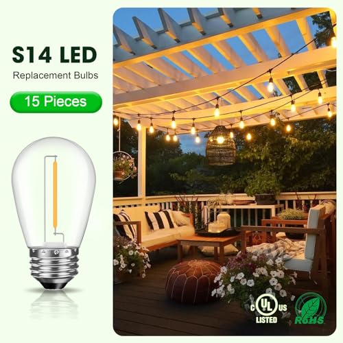 LED S14 Replacement Light Bulbs