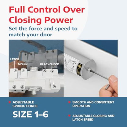 Heavy Duty Auto Door Closer