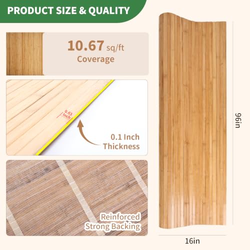 Natural Bamboo Wall Panel for Interior Wall Decor