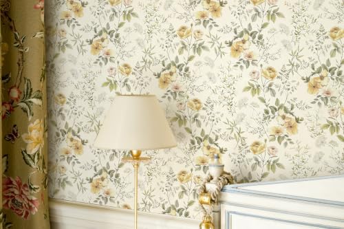 Boho Floral Leaf Peel and Stick Wallpaper Colorful Waterproof Contact Paper