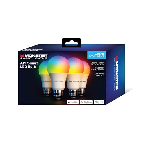 Smart LED Light Bulbs WiFi Color Changing Bulbs