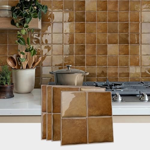 3D Peel and Stick Kitchen Backsplash Tile Stickers Decal Panel