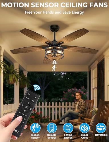 Outdoor Ceiling Fans with Light