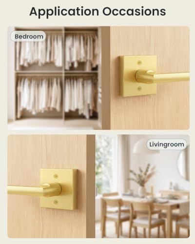 Square Interior Door Handles