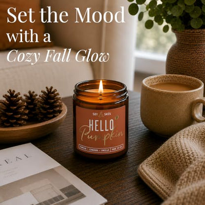 Fall Candles and Christmas Candles