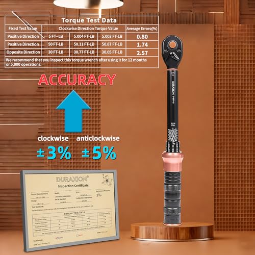 Torque Wrench 3 (3/8" 5-50FT.LB)