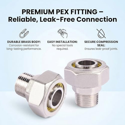 Nickel Plated Brass Pneumatic Hose Connectors