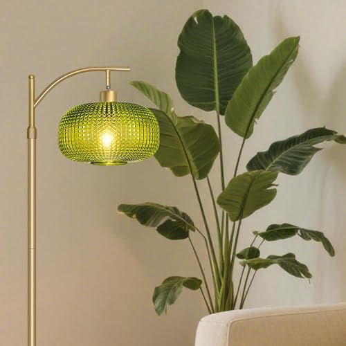 Glass Floor Lamp for Living Room