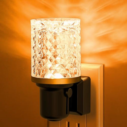 LED Night Light (Black-Crystal)