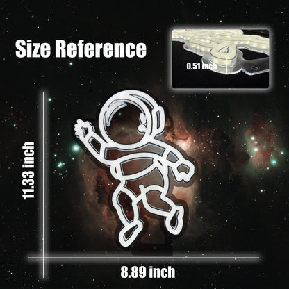 Astronaut Neon Sign for Wall Decor (Spaceman)