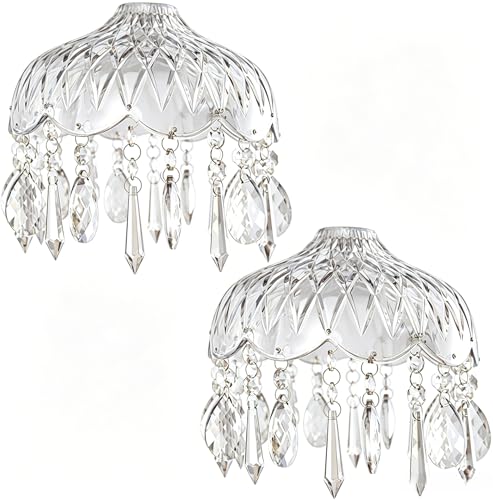 Vintage Glass Lamp Shades