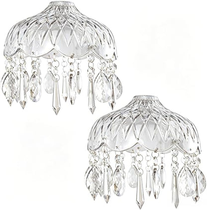 Vintage Glass Lamp Shades