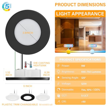 4 Inch LED Mini Surface Mount Light