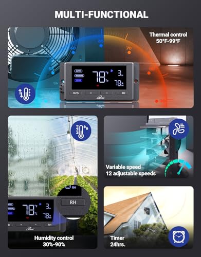 Wall Mounted Shutter Exhaust Fan
