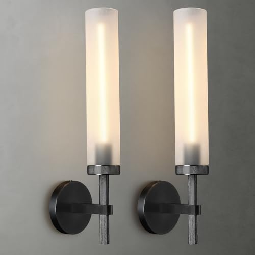 Brass Knurled Wall Sconce 18"