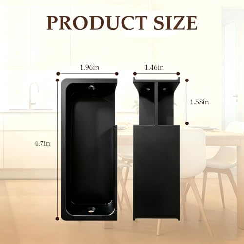4.72" Pocket Door Handle
