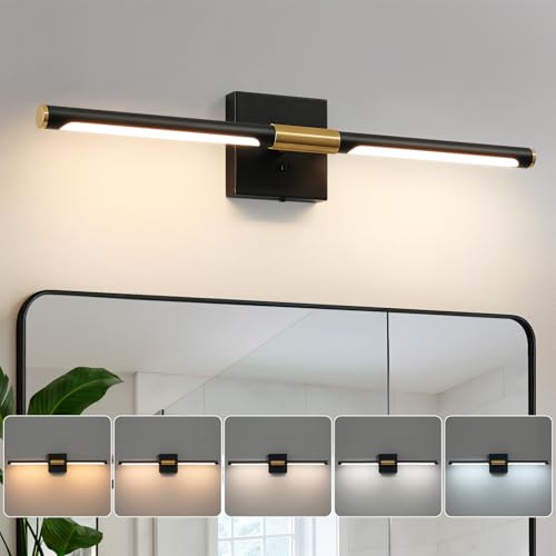 Black Gold Vanity Lights for Mirror