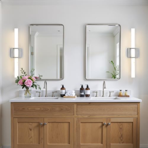 Modern Bathroom Vanity Light 22 inch (Nickel / 22 Inch)
