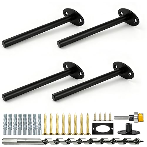 Floating Shelf Brackets Hidden